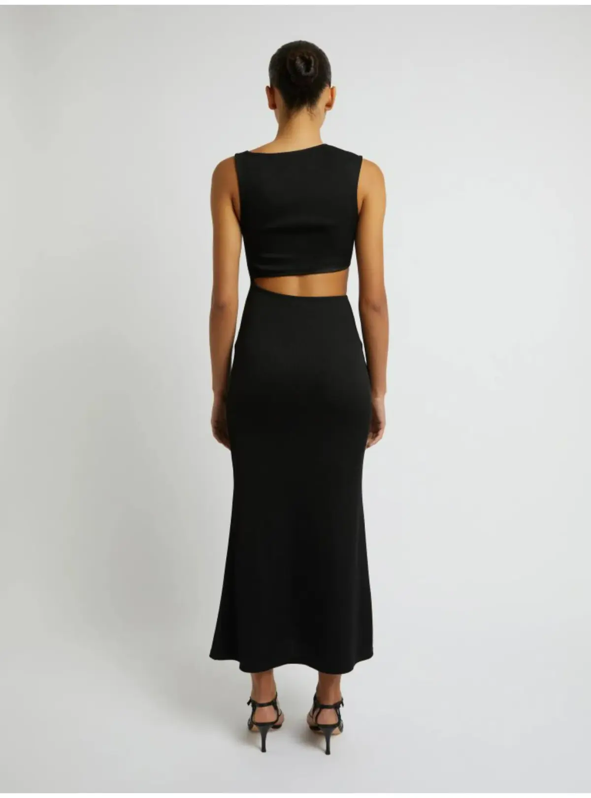 Christopher Esber Serpentine Crystal Stoned Tank Dress Black Size AU 6 - Image 6