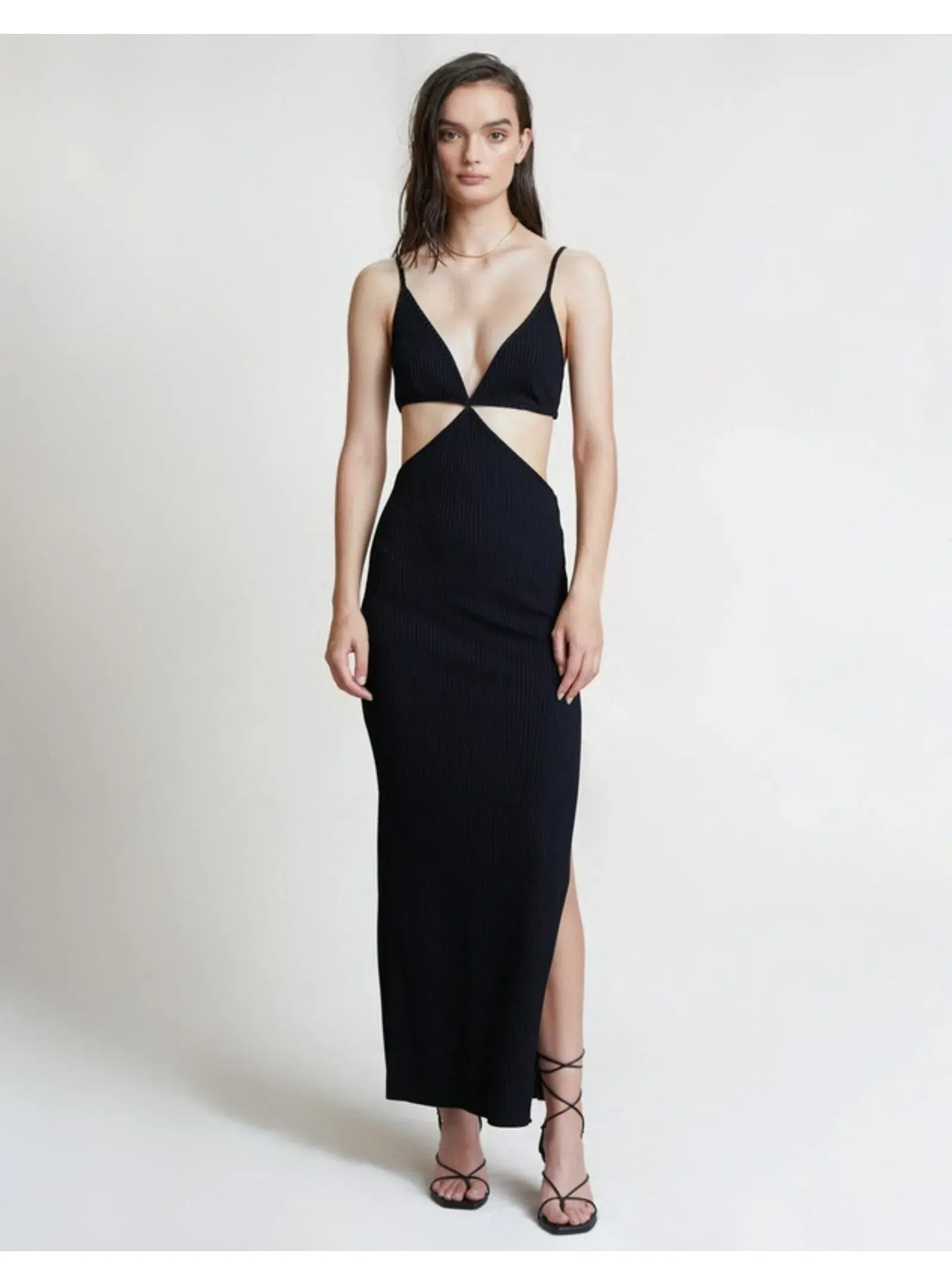 Bec & Bridge Ciao Bella Maxi Dress Black Size AU 10  - Image 3