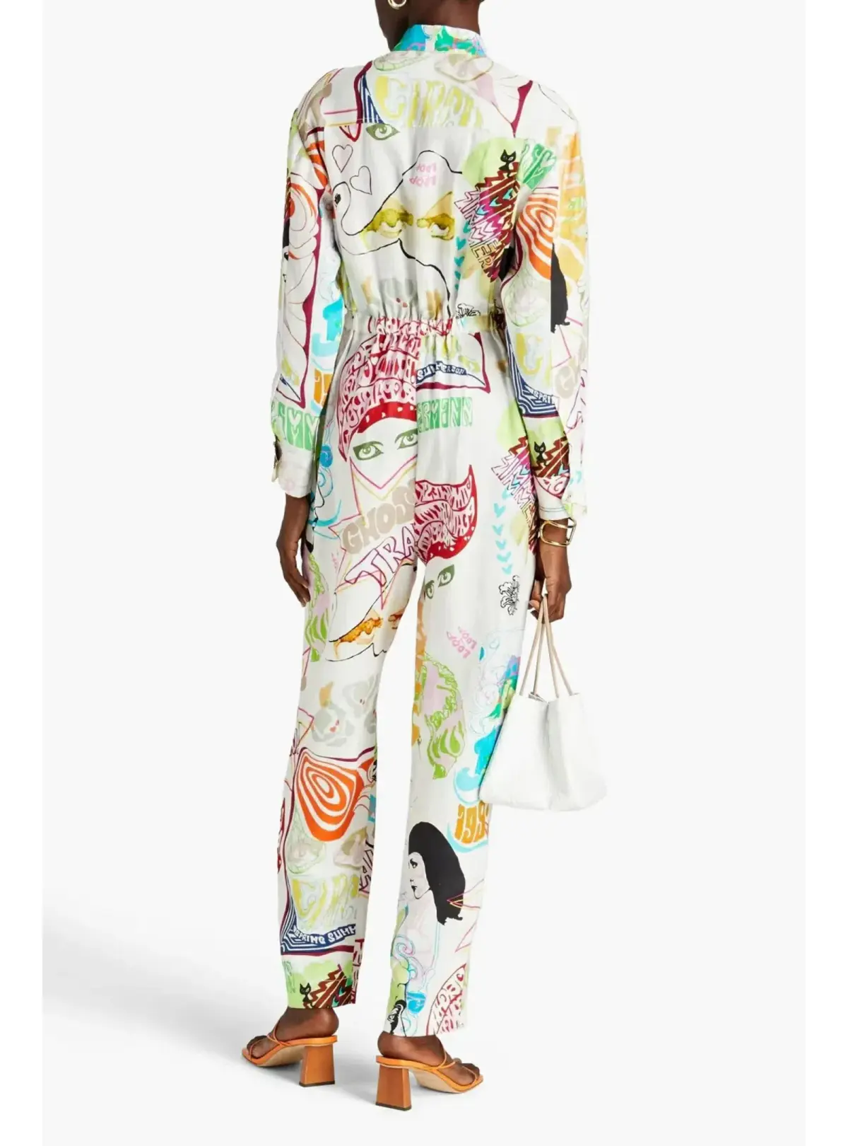 Zimmermann Shelly Zip Boilersuit Poster Print Size 2 / AU 12  - Image 2