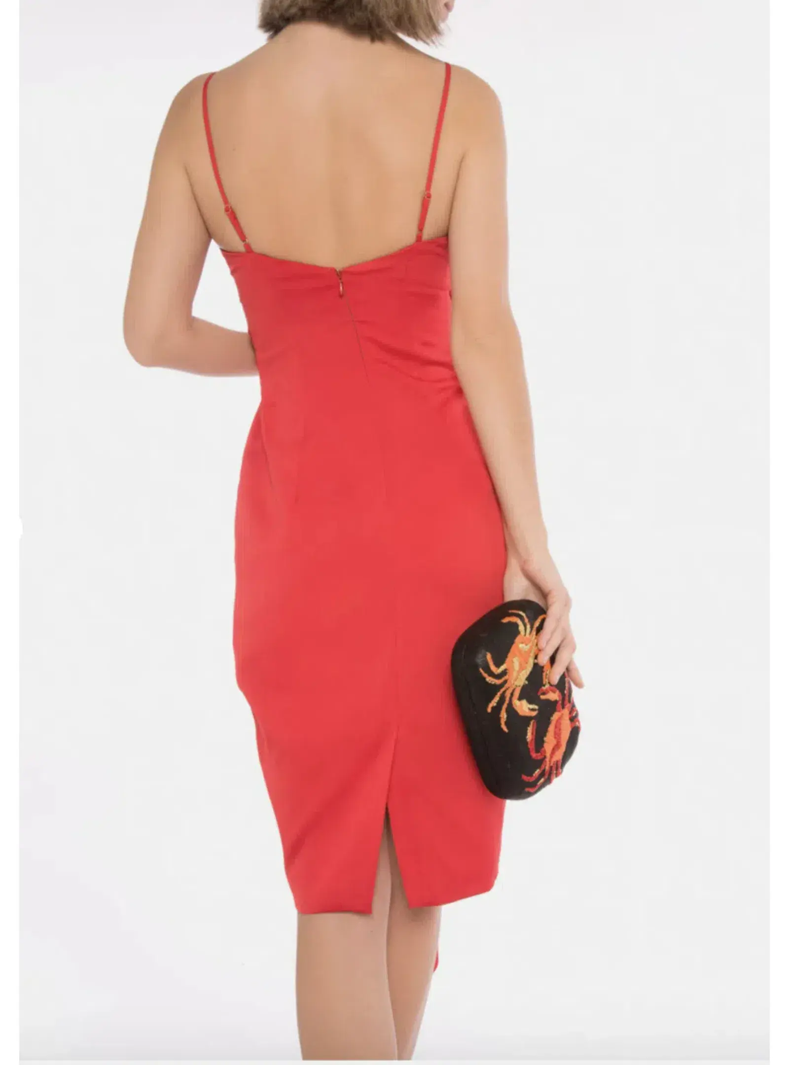 Misha Danielle Dress Red Size 4  - Image 5