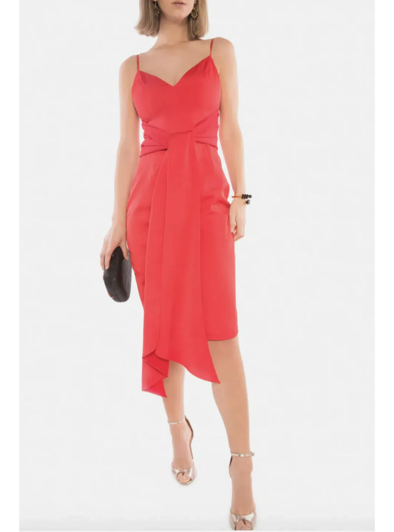 Misha Danielle Dress Red Size 4  - Image 1