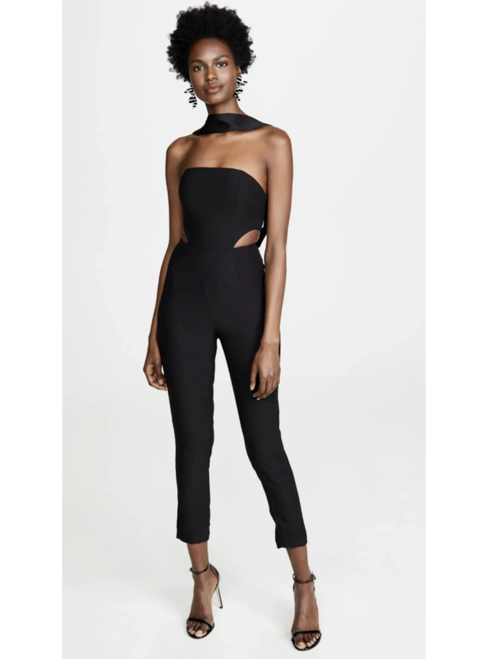 MISHA Christa Pantsuit Black Size 8  - Image 3
