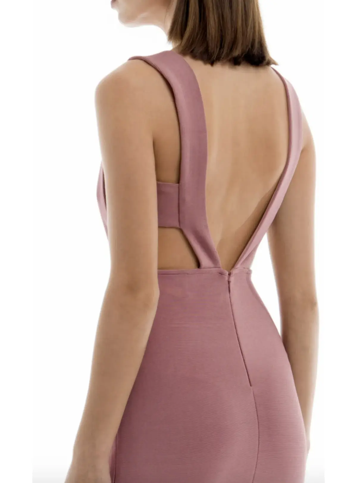 Misha Maxwell Dress Dusty Rose Size 10  - Image 3