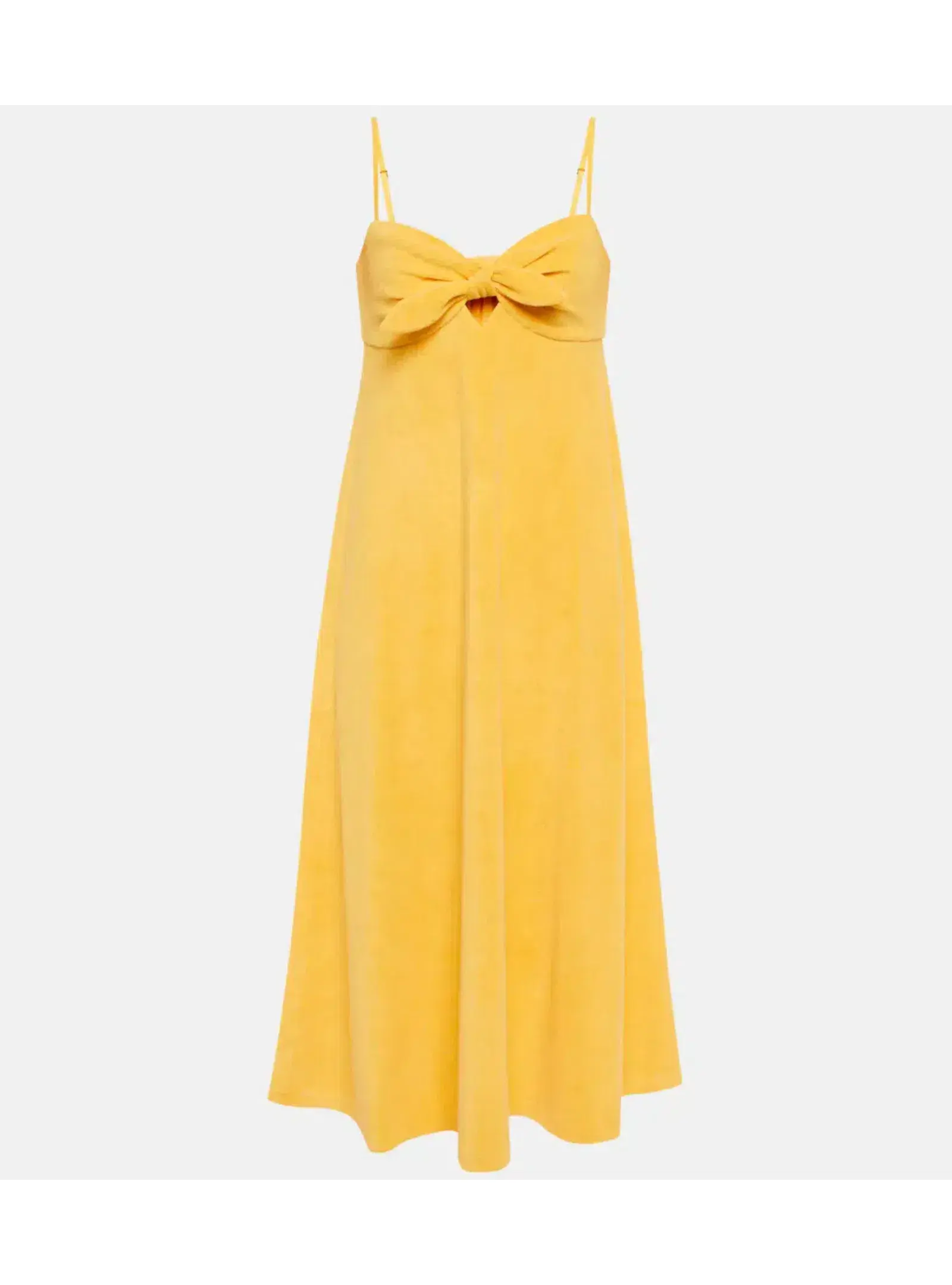 Zimmermann Jeannie Tie Bandeau Dress Mustard Size 1 / AU 10  - Image 3