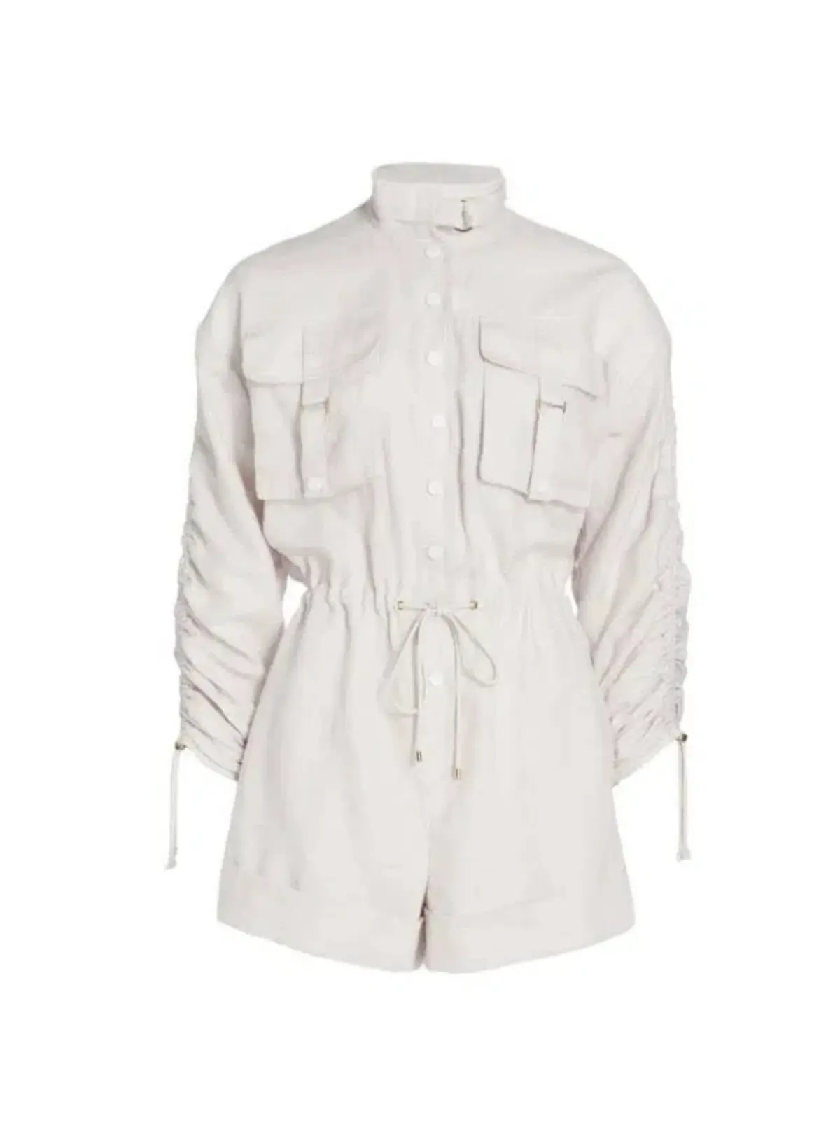 Zimmermann Utility Playsuit Dove Size 1 / AU 10  - Image 4