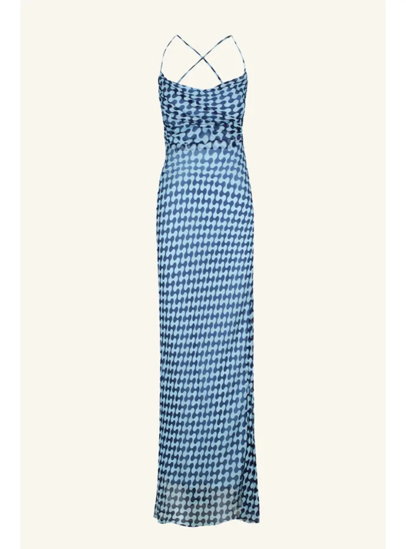 Shona Joy Elina Lace Maxi Dress in Midnight/Ice Size AU 8 - Image 4