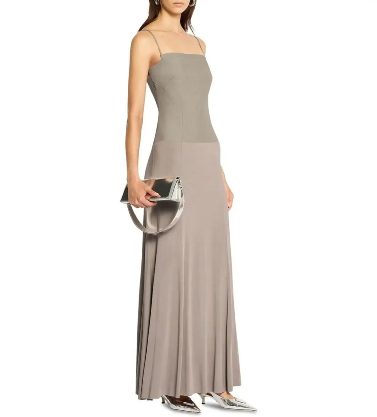 Sass & Bide On Your Mind Maxi Dress Soft Taupe Size 8 - Image 2
