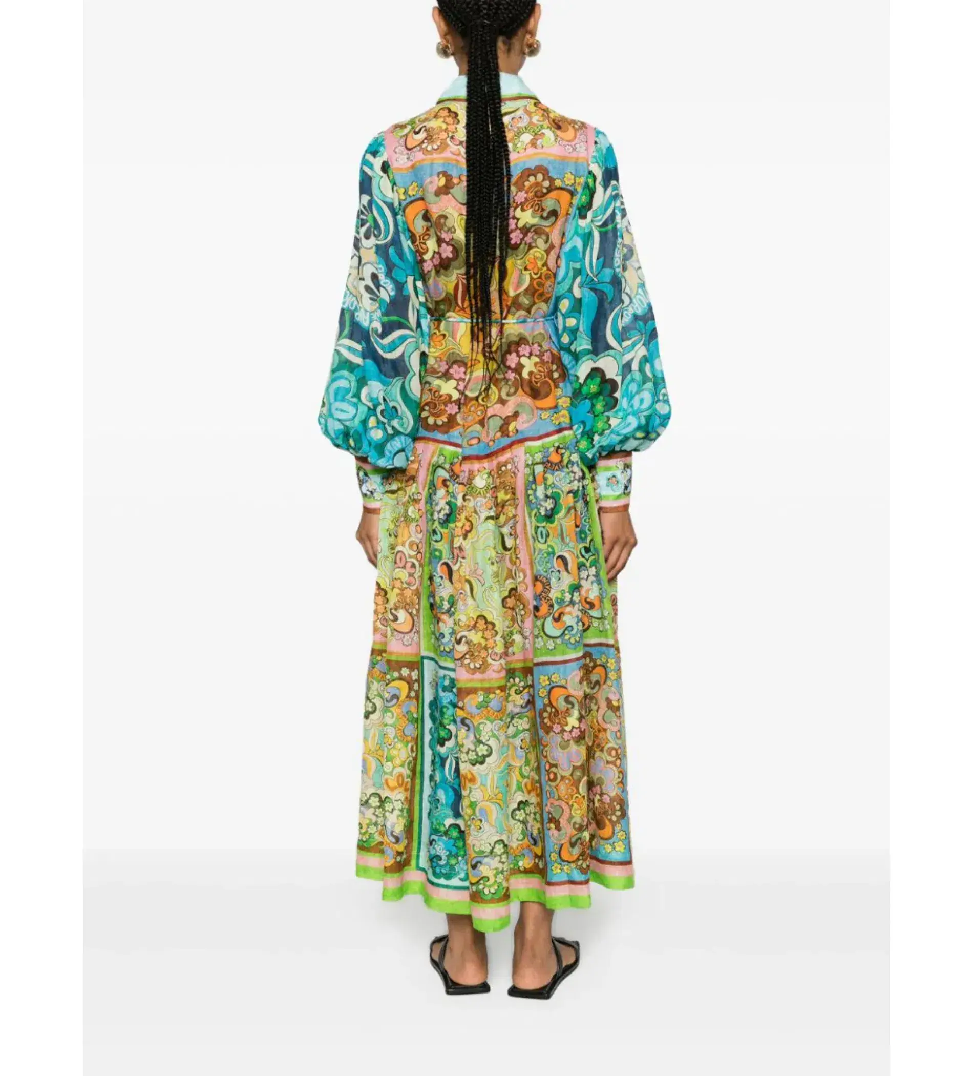 Alemais Dreamer Shirtdress Multi Size 14   - Image 3