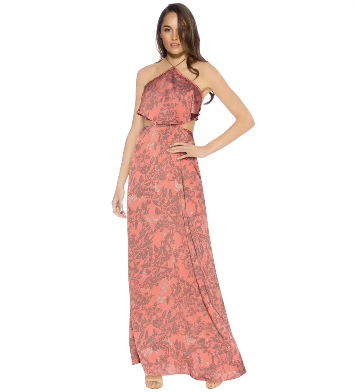 House of Harlow Zoe Halter Dress Pink Size 8  - Image 1