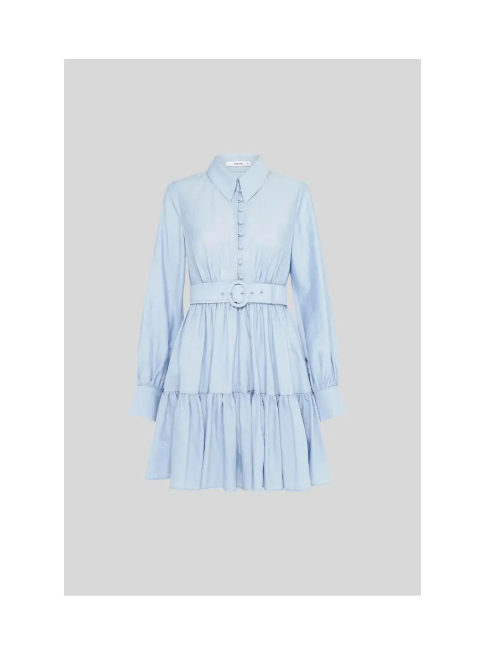 Sheike Abigail Dress Pale Blue Size AU 14 - Image 4