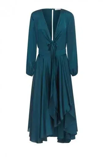 Sheike Fanciful Dress Peacock Size 14 - Image 4