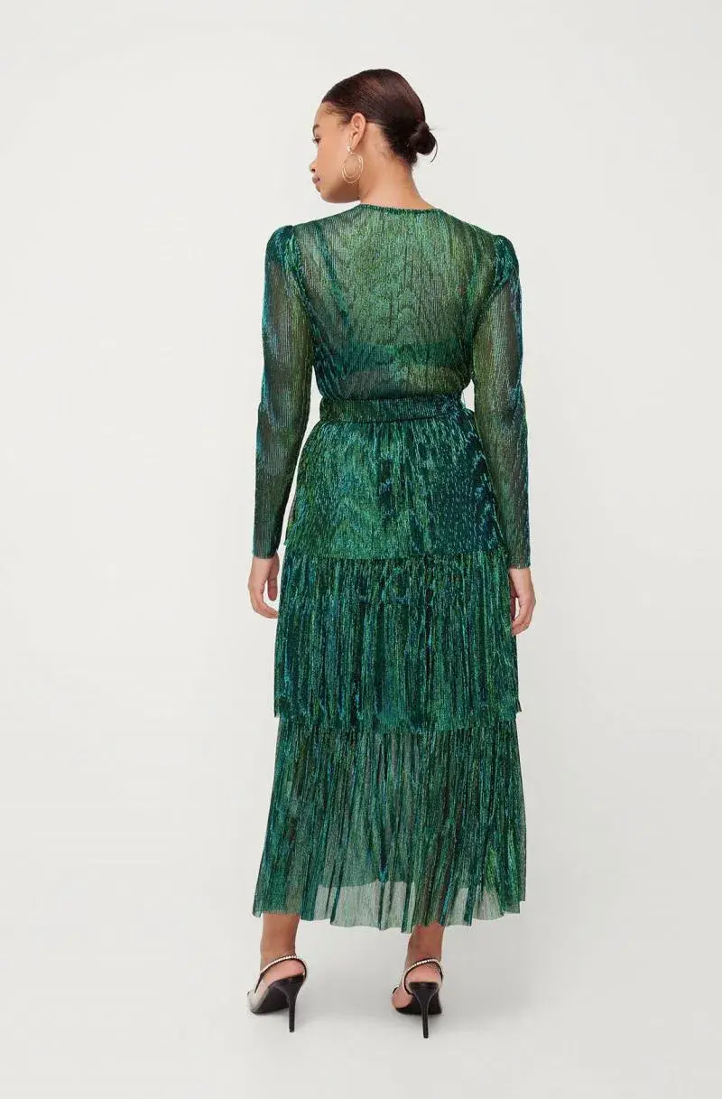 Sheike All That Sparkles Dress Green Size 14 - Image 3