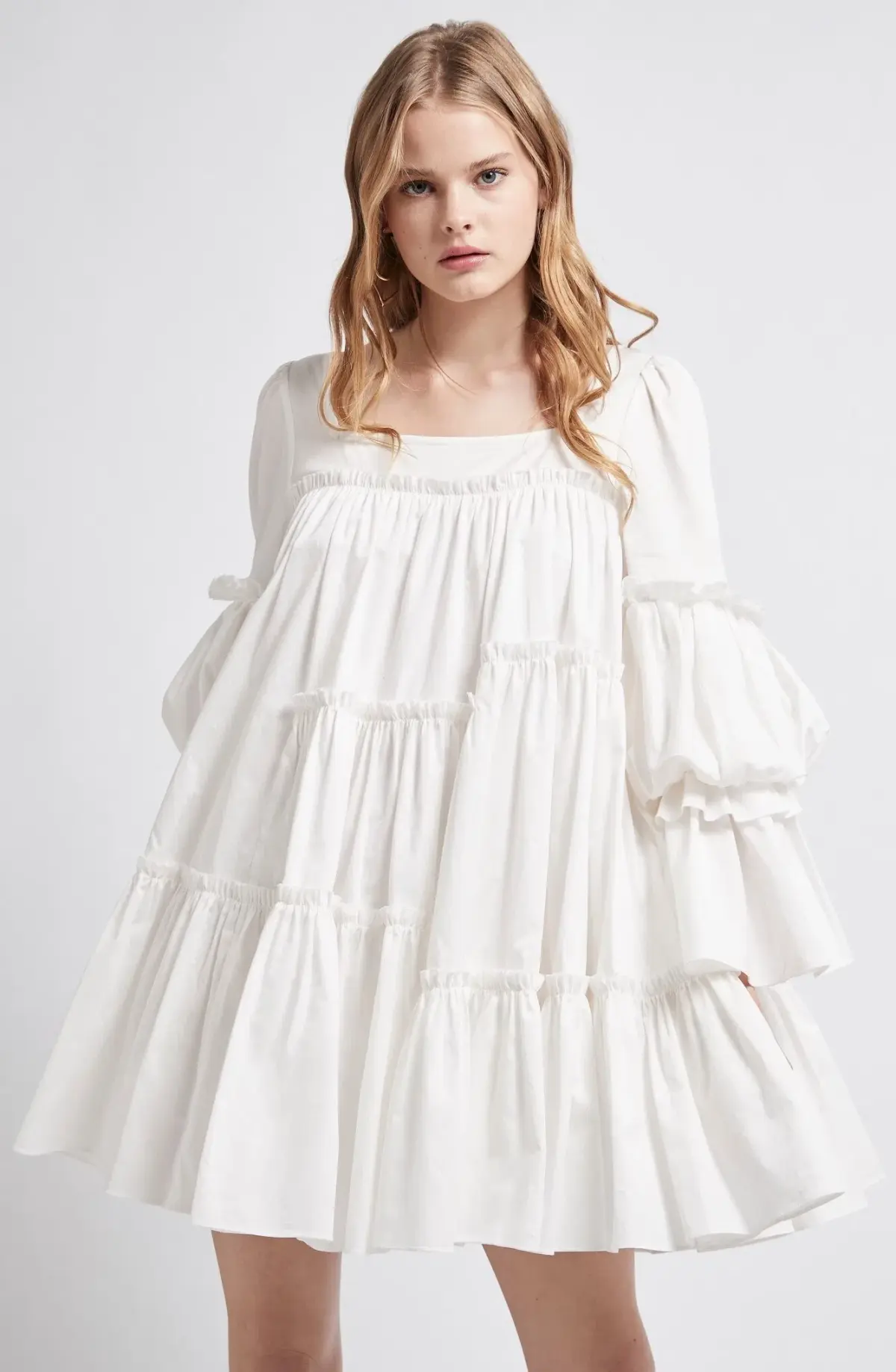 Aje L'Espirit Mini Dress White Size 6 - Image 2