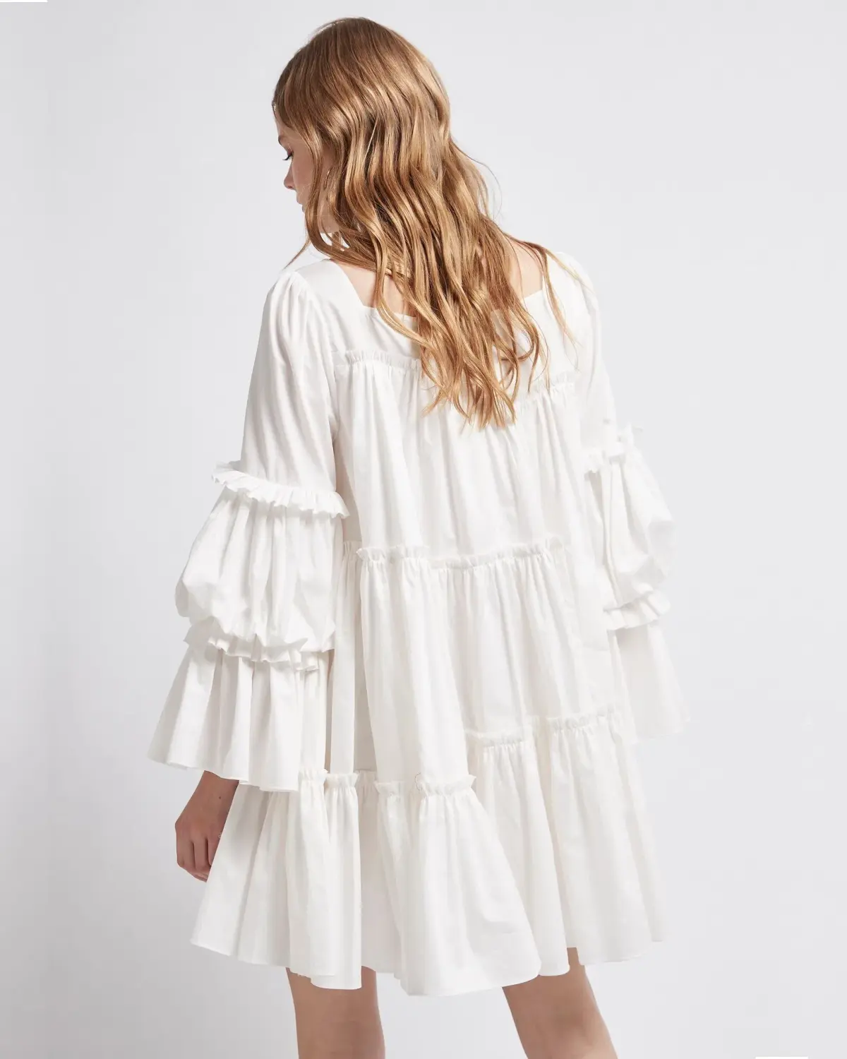 Aje L'Espirit Mini Dress White Size 6 - Image 5