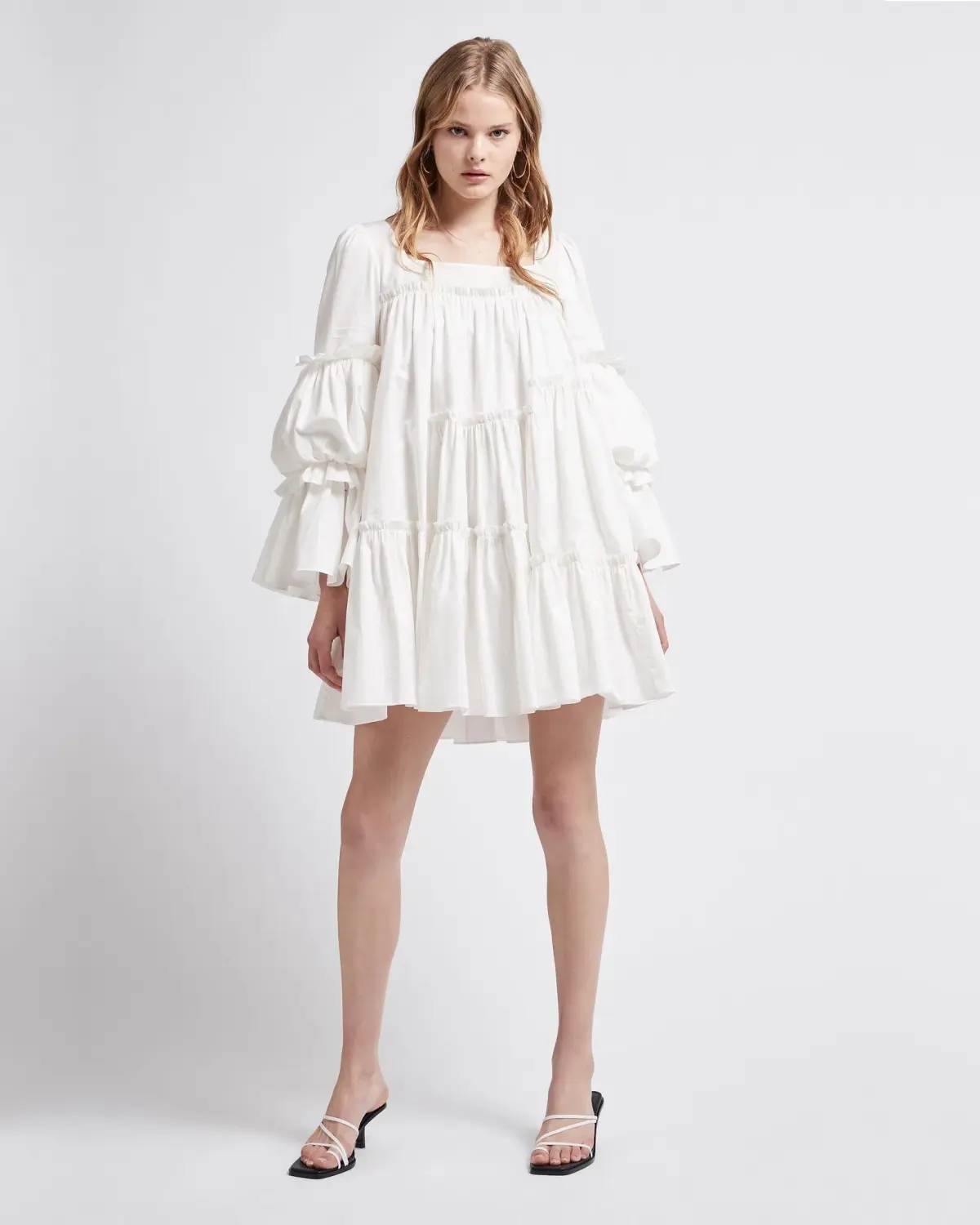Aje L'Espirit Mini Dress White Size 6 - Image 1