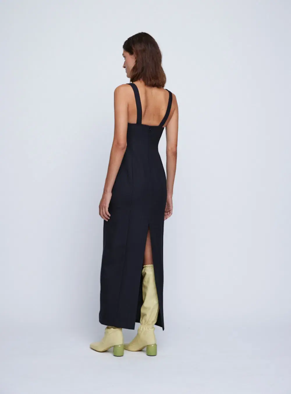 Anna Quan Ivana Maxi Dress Black Ink Size 12 - Image 4