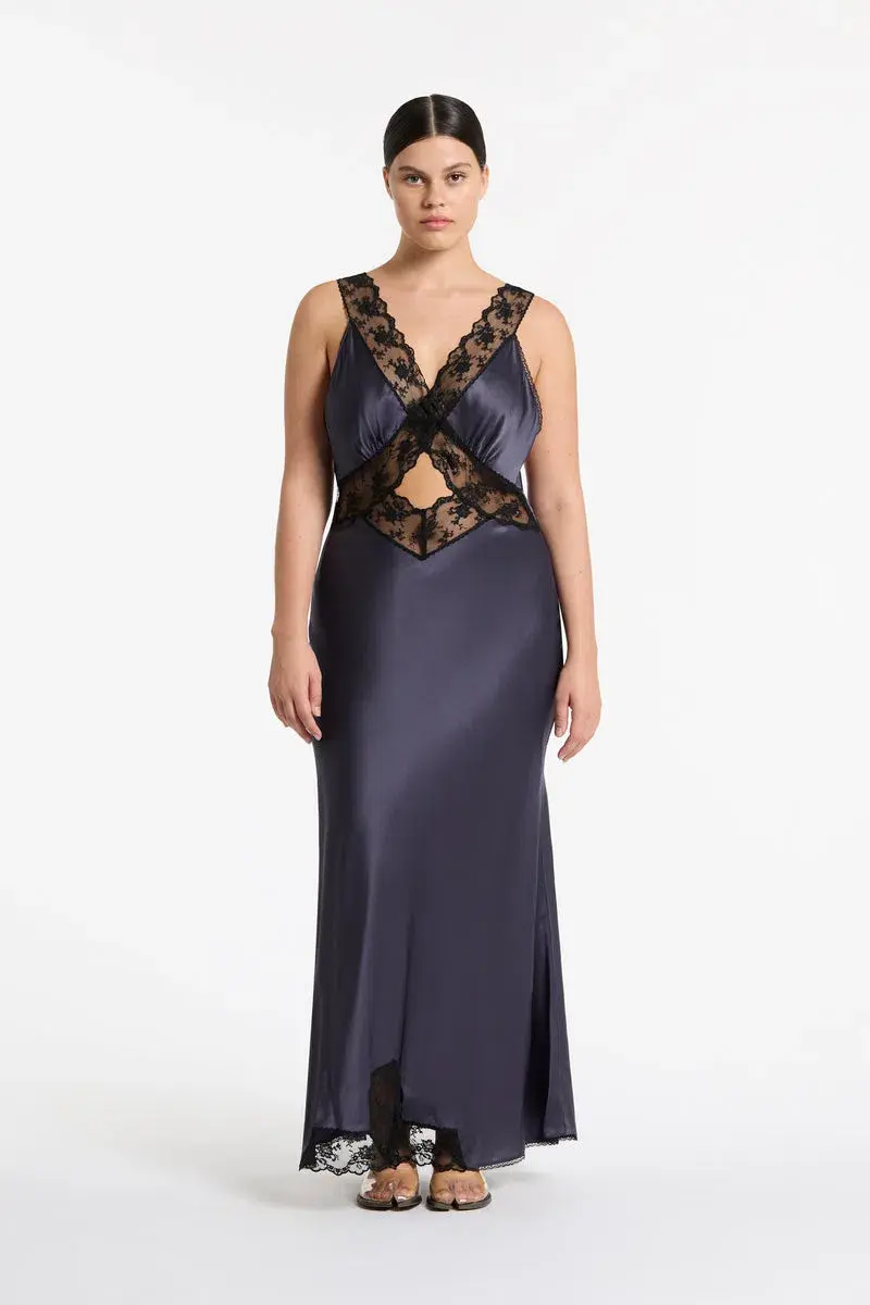 Sir the Label Aries Cut Out Gown Navy Size 2 / AU 12 - Image 2