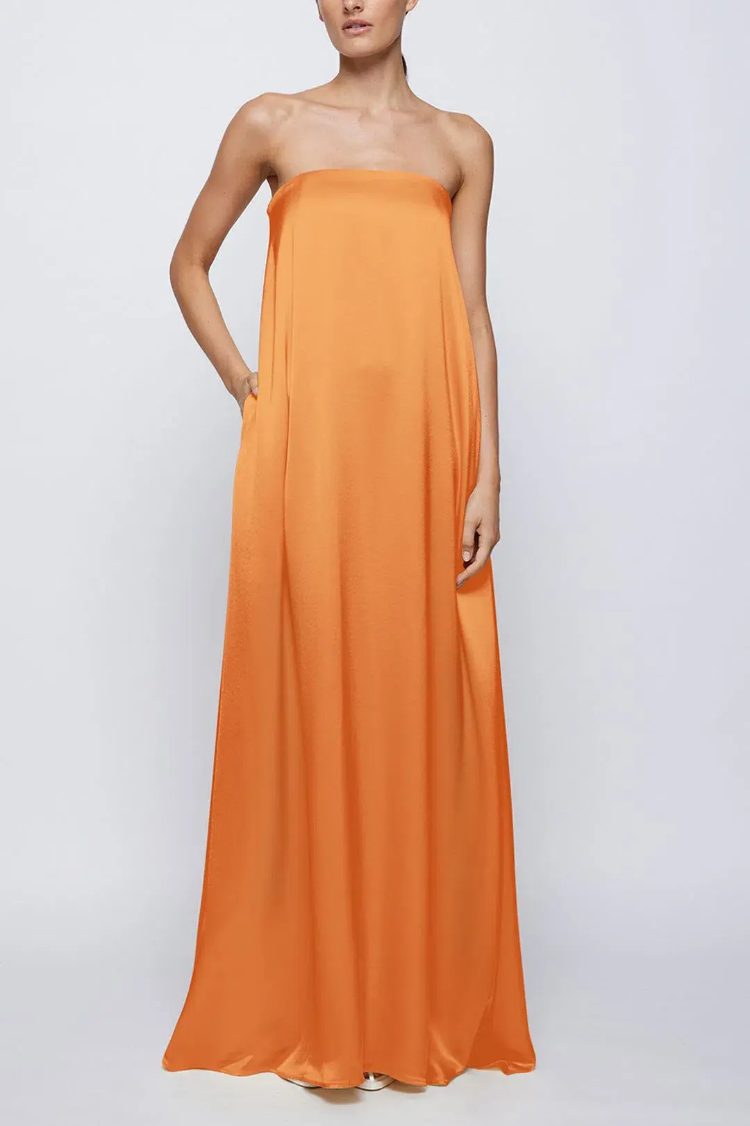 ANNA QUAN Delfina Maxi Dress Kumquat Orange 8 - Image 3