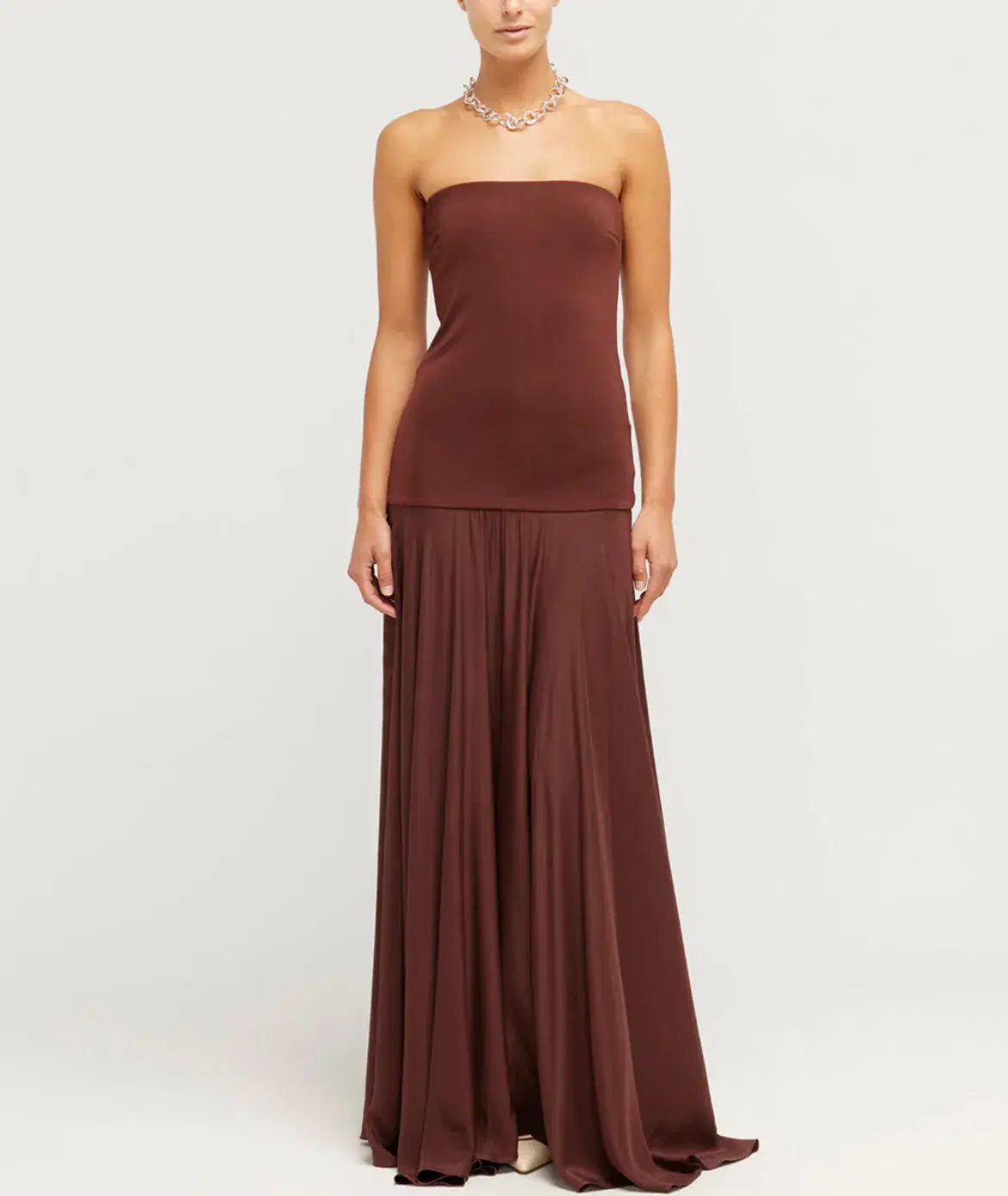 Esse Studios Illi Band Maxi Dress in Java Size 8 - Image 1