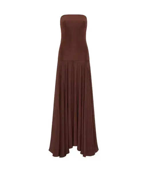 Esse Studios Illi Band Maxi Dress in Java Size 8 - Image 3