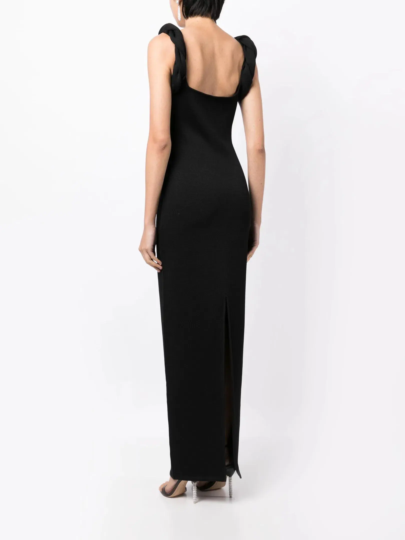 Rachel Gilbert Rosetta Gown in Black Size 10 - Image 2