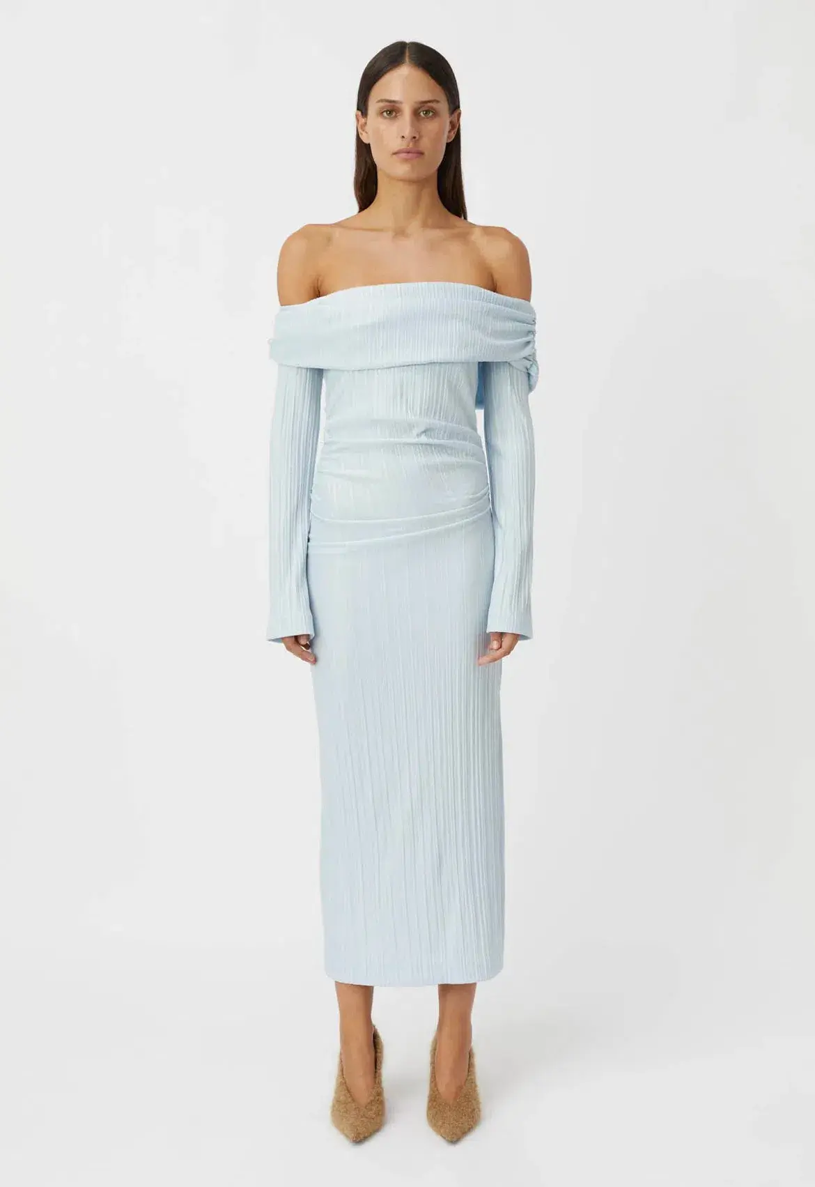 Camilla and Marc Shaw Dress Sky Blue Size 8 - Image 1