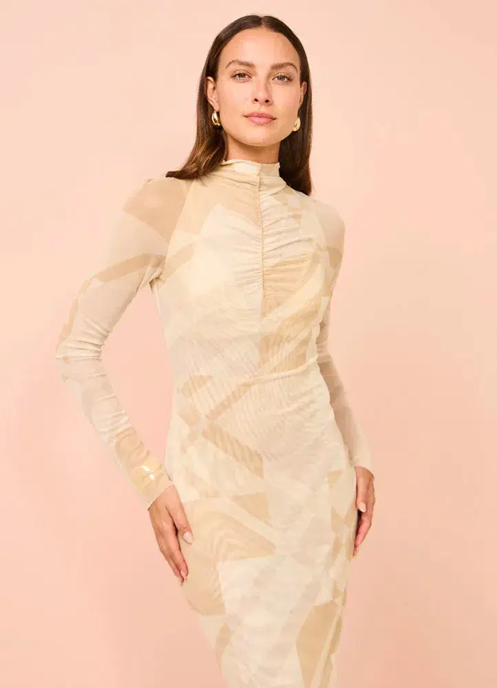 Camilla & Marc Esra Dress Print Size 8 - Image 3