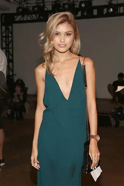 Dion Lee Fine Line Cami Slip Dress in Emerald Size 6 - Image 3