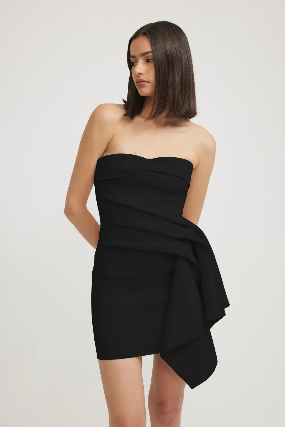 Tojha Nevie Mini Dress Black Size 6 - Image 2