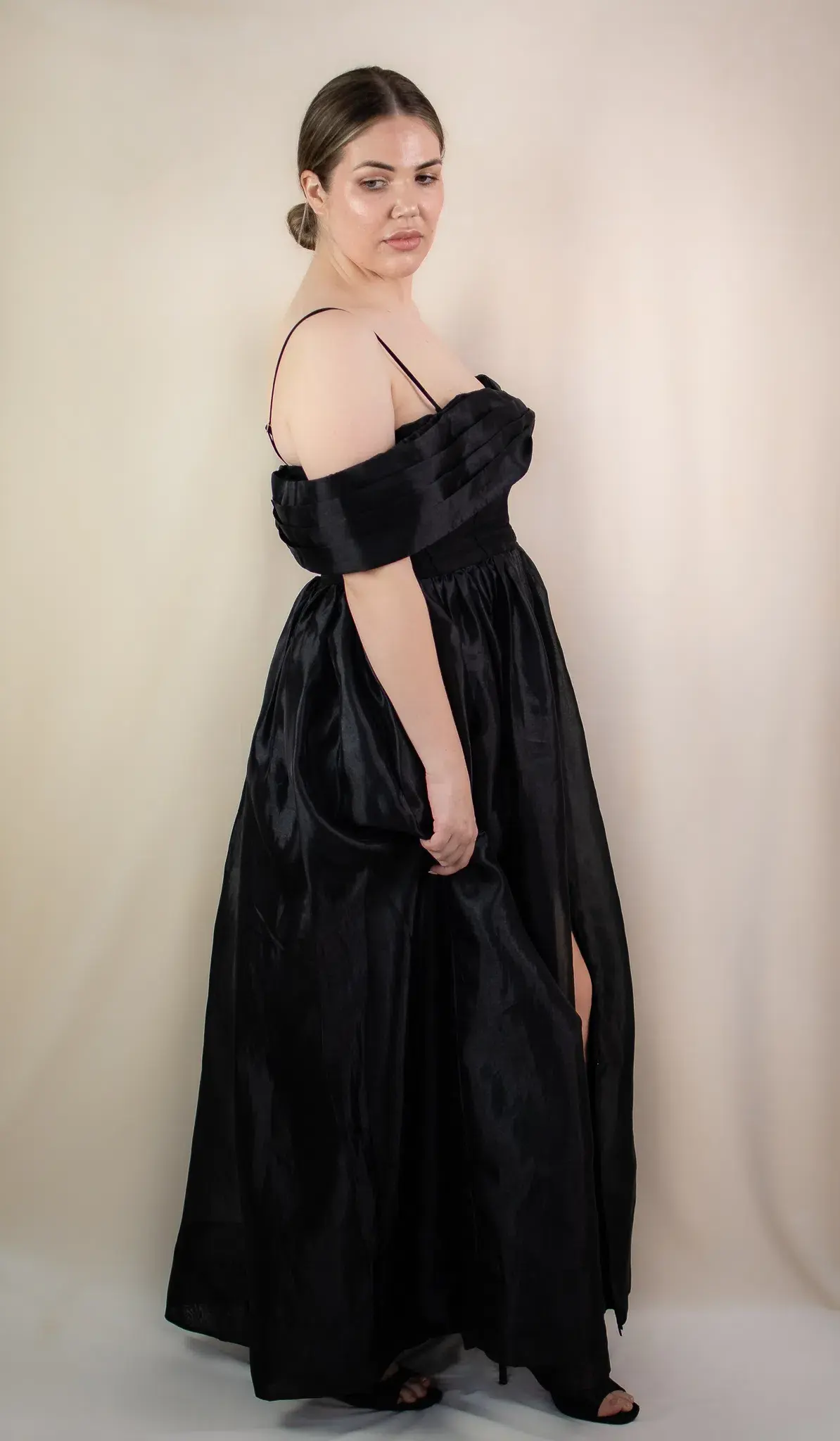 Aje Cordelia Corseted Maxi Dress Black Size 16 - Image 3
