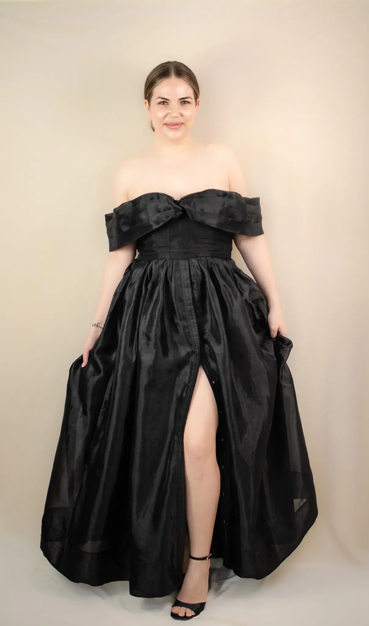 Aje Cordelia Corseted Maxi Dress Black Size 16 - Image 2