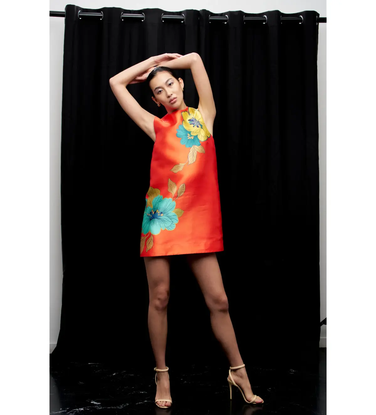Alemais Piato Mini Dress Floral Size 8 - Image 1