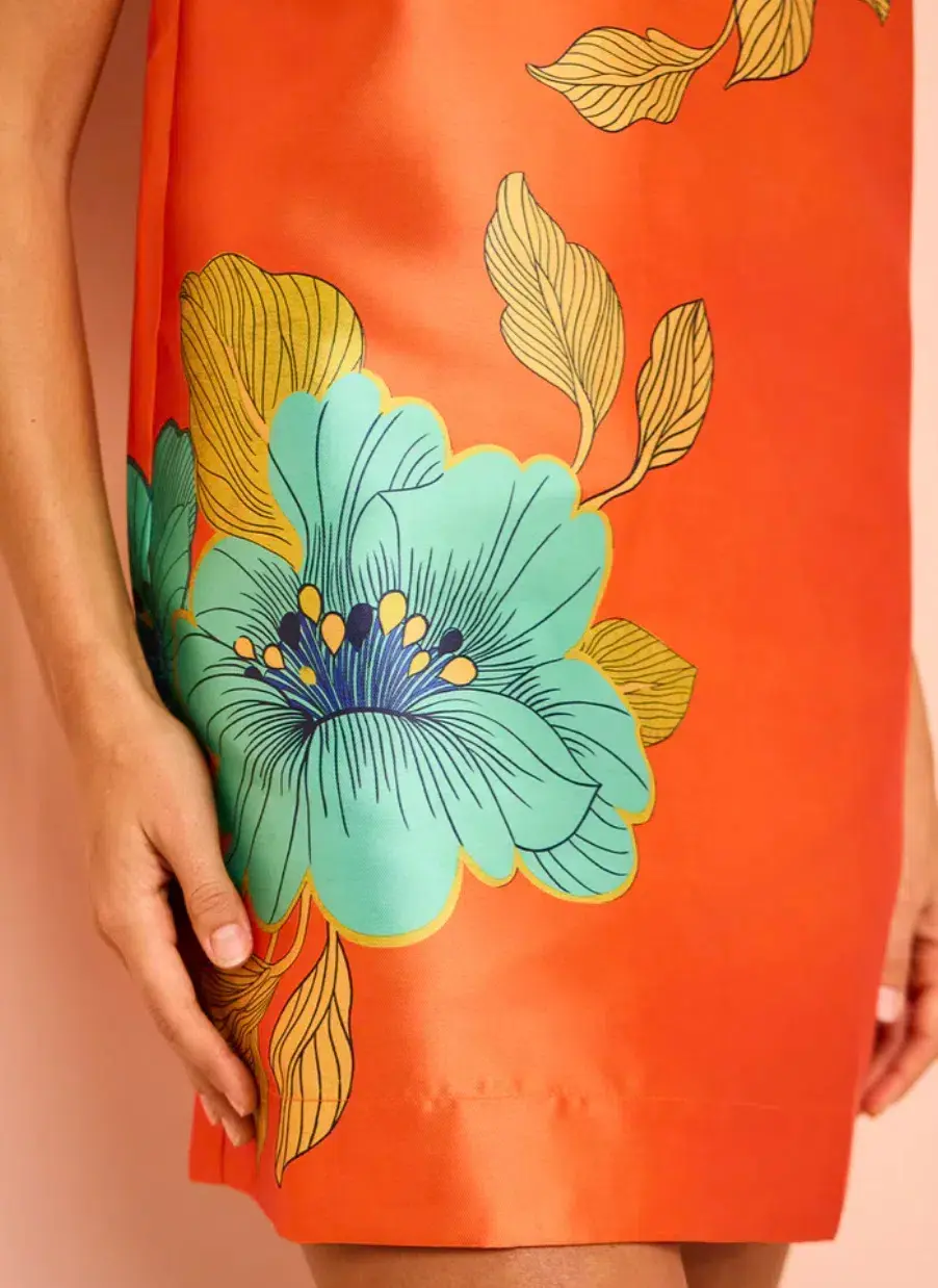 Alemais Piato Mini Dress Floral Size 8 for rent on The Volte - main image