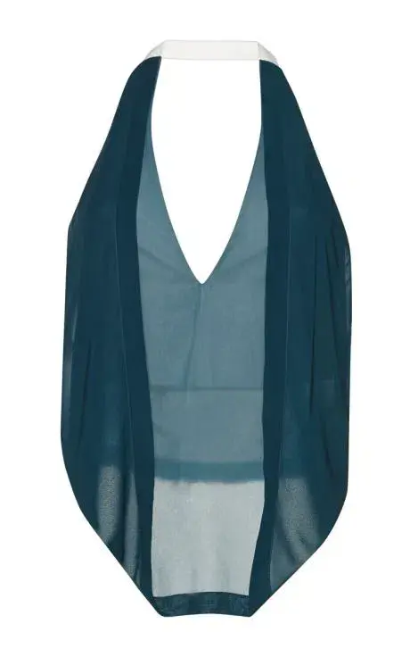 Dion Lee Front Loop Halter Top in Multi Size 8 - Image 2