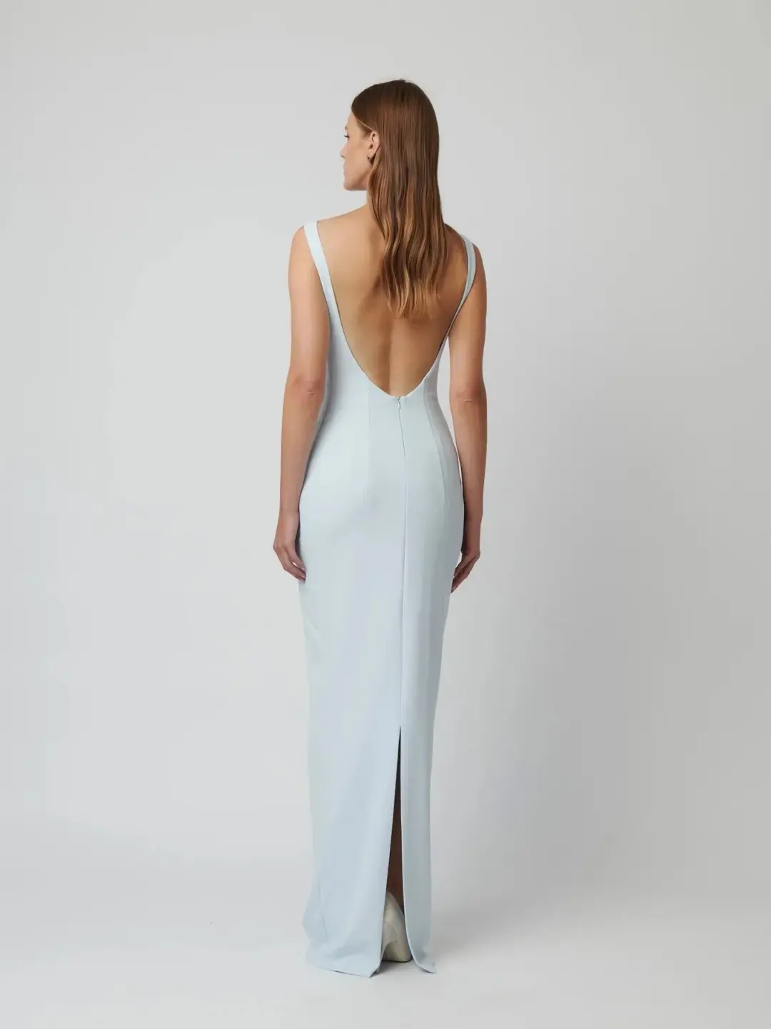 Effie Kats Verona Gown in Ice Blue Size XS / AU 6 for rent on The Volte - main image