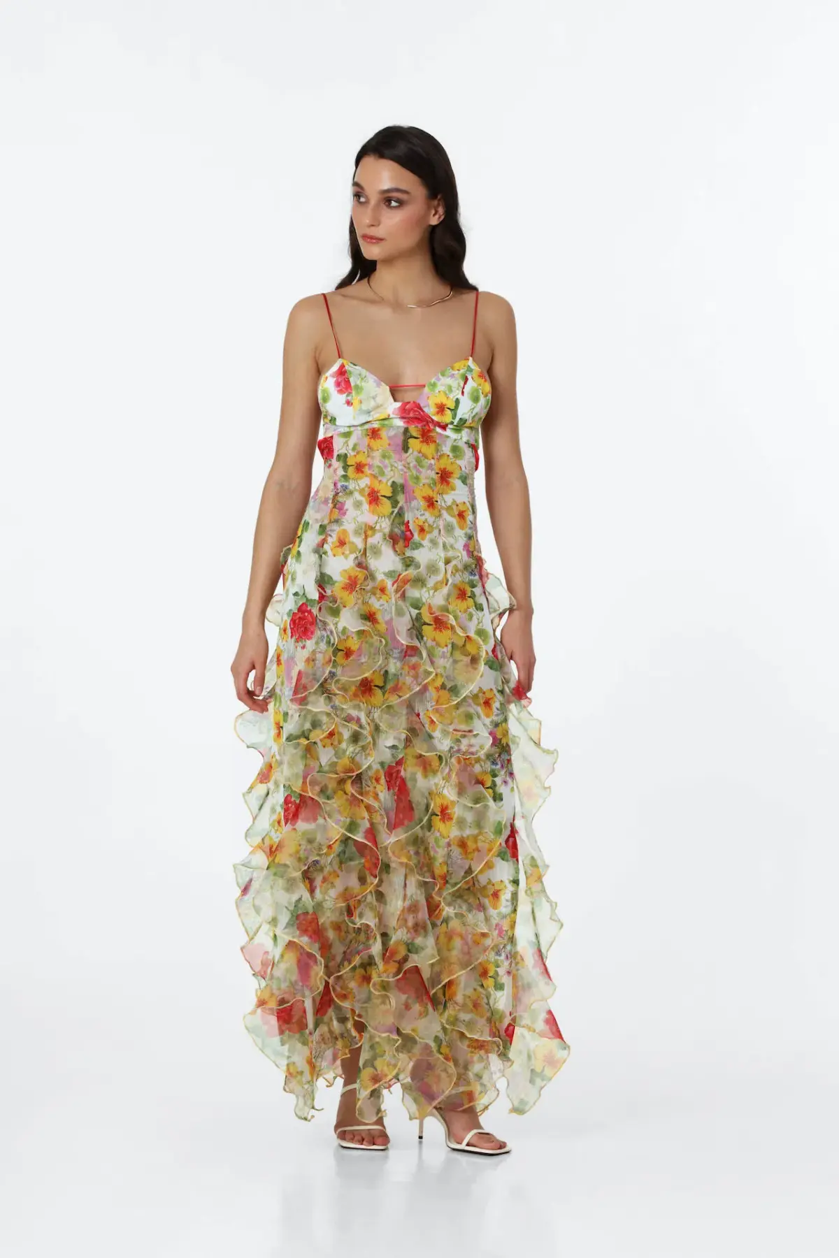 Menti - iris  Maxi Dress Multi Size S / AU 8 - Image 1