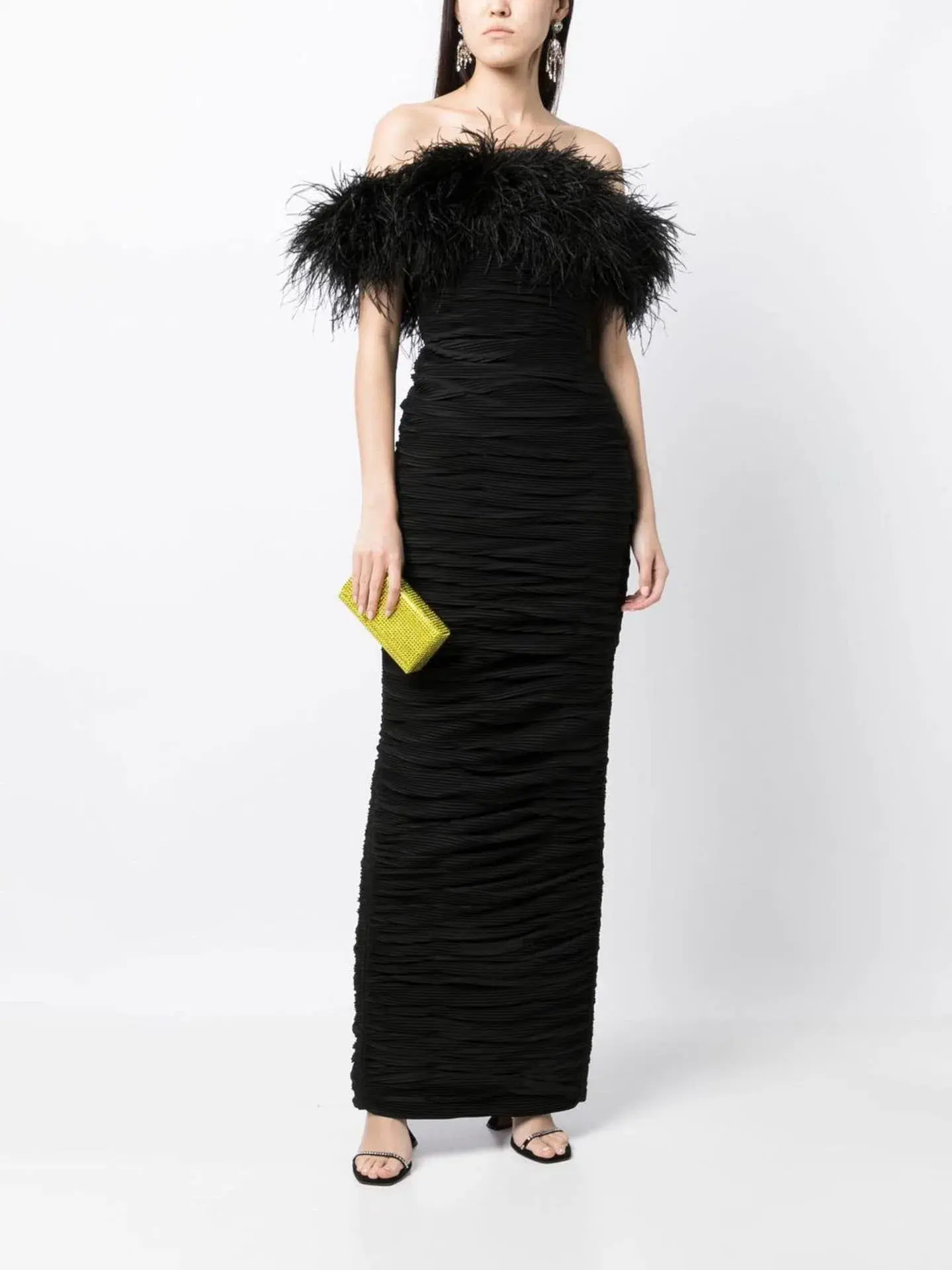 Rachel Gilbert Zion Gown Black Size 3 / AU 12 - Image 1