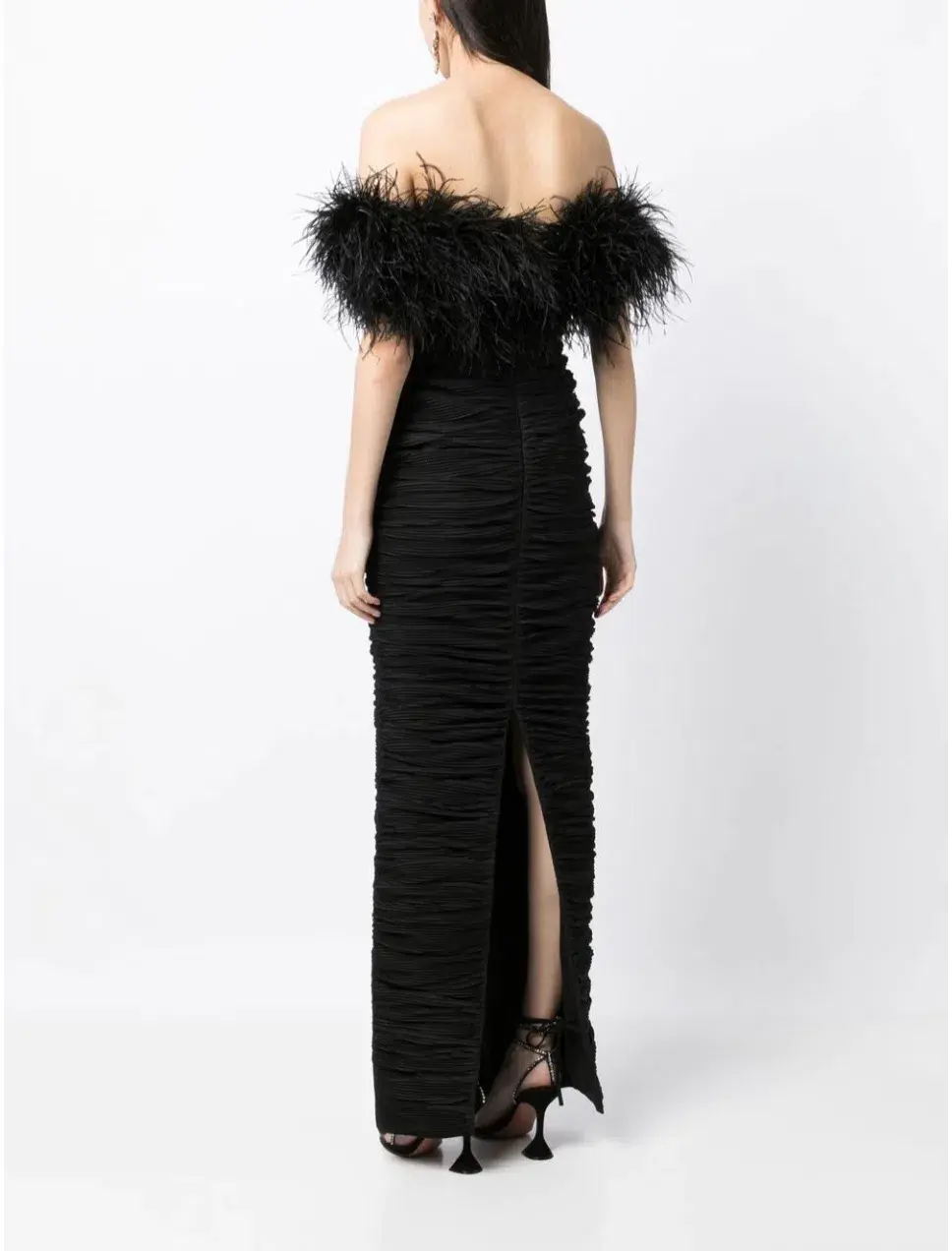 Rachel Gilbert Zion Gown Black Size 3 / AU 12 - Image 3