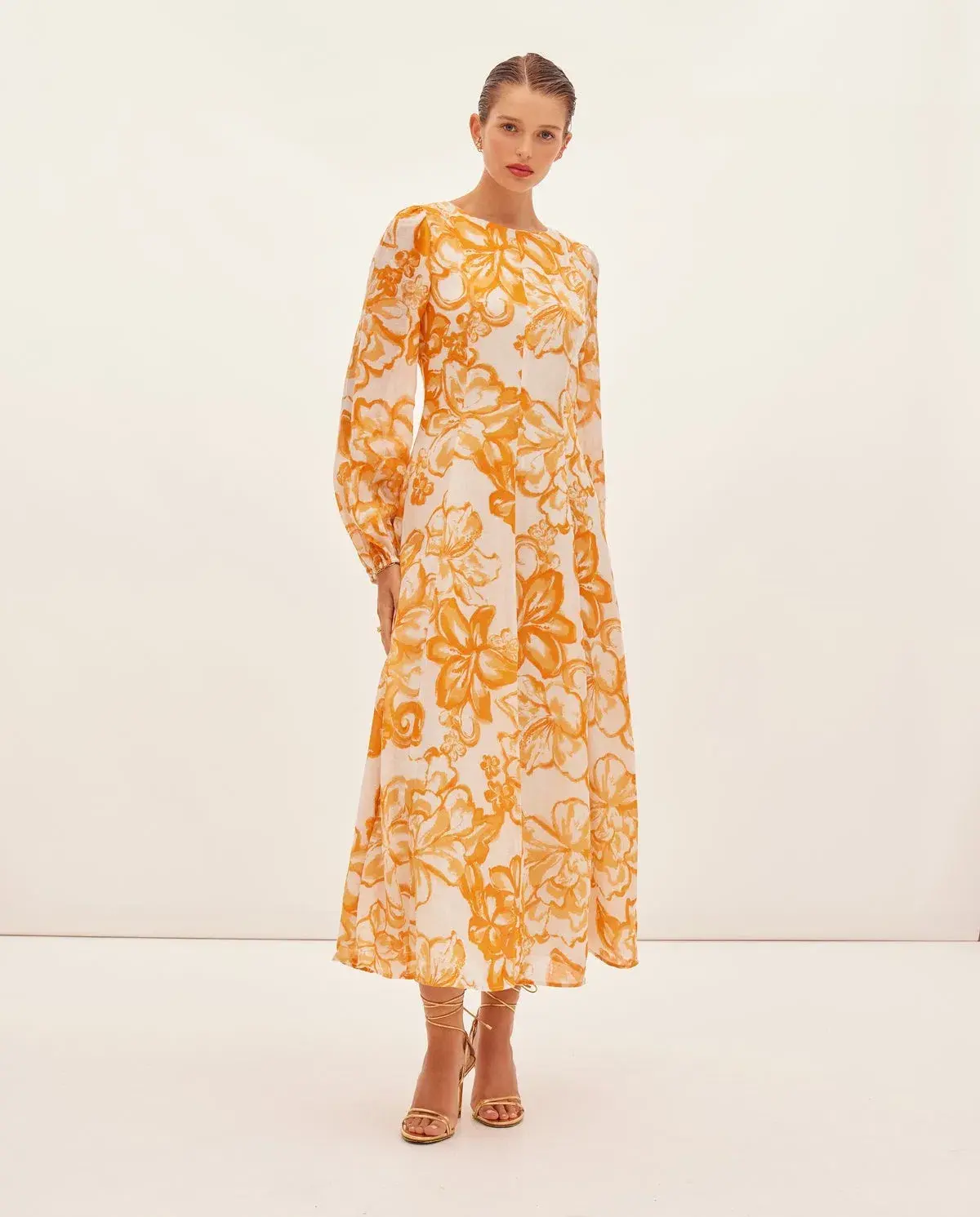 Kate Ford Amarillo Boater Gown Petunia Size 10 - Image 1