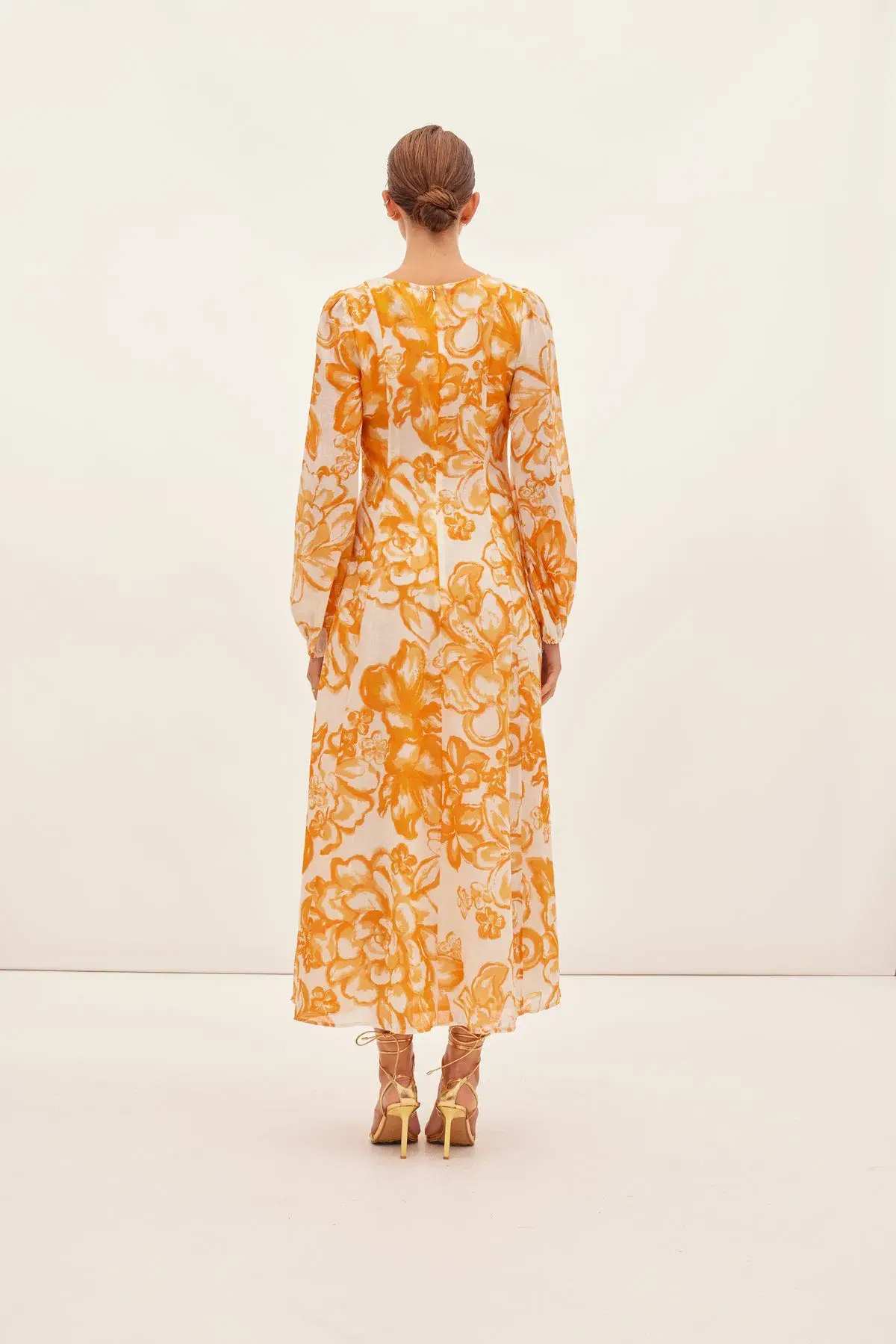 Kate Ford Amarillo Boater Gown Petunia Size 14 - Image 3