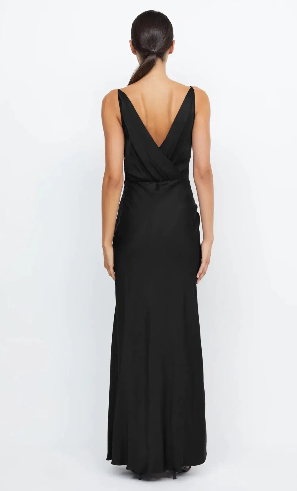Bec & Bridge Adore V Maxi Dress Black Size 8 - Image 3