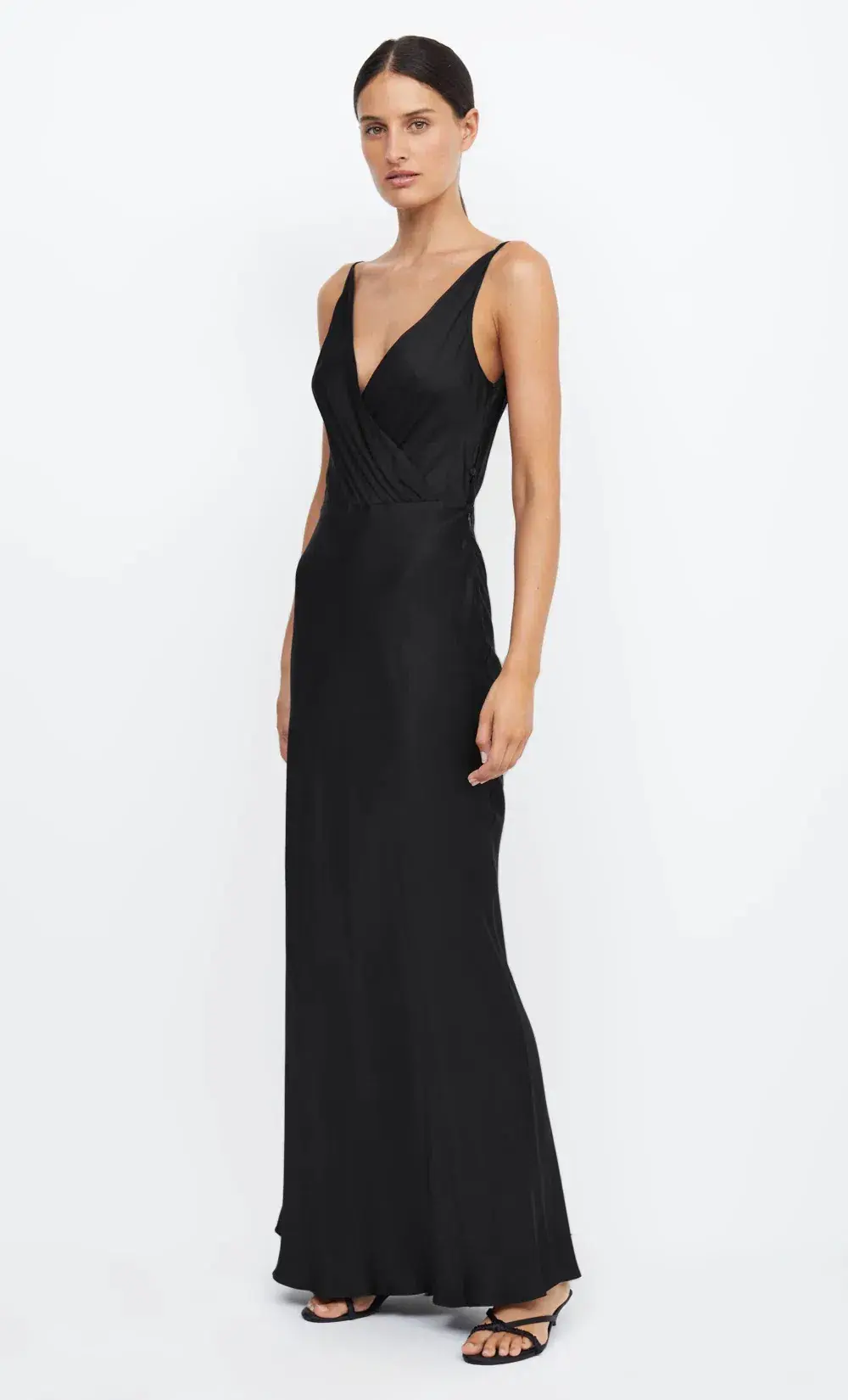 Bec & Bridge Adore V Maxi Dress Black Size 8 - Image 2