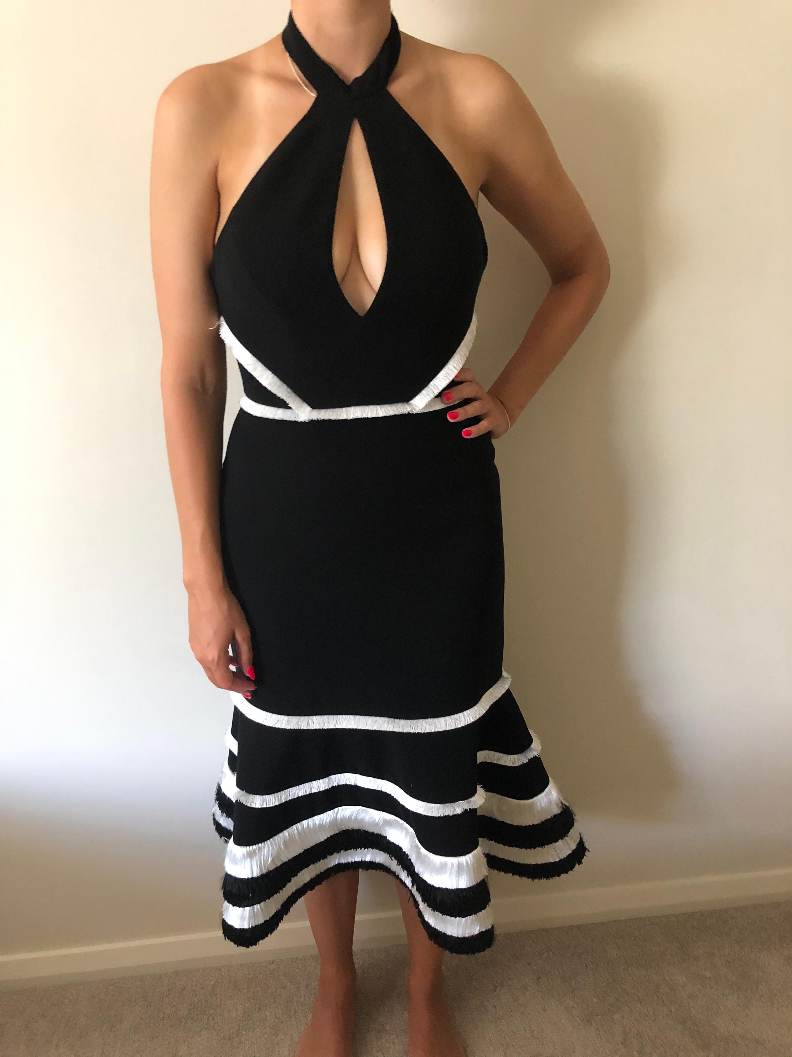 Alexis Doriann Dress Black Size 8 - Image 3