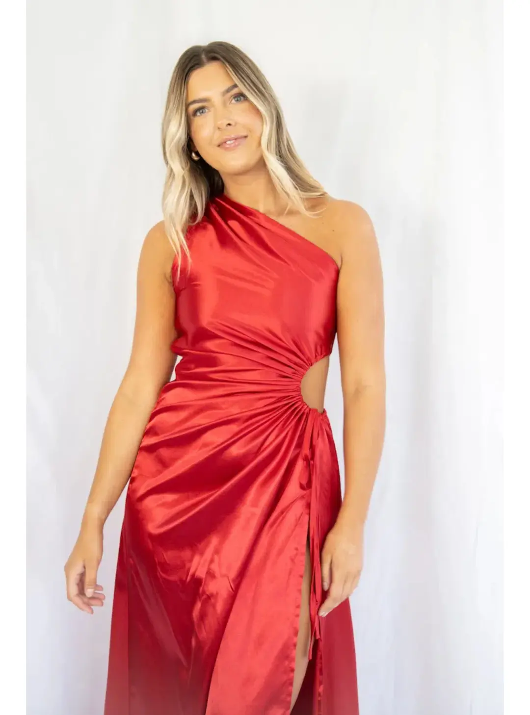 Sonya Moda Nour Red Maxi Dress Red Size AU 8 for rent on The Volte - main image