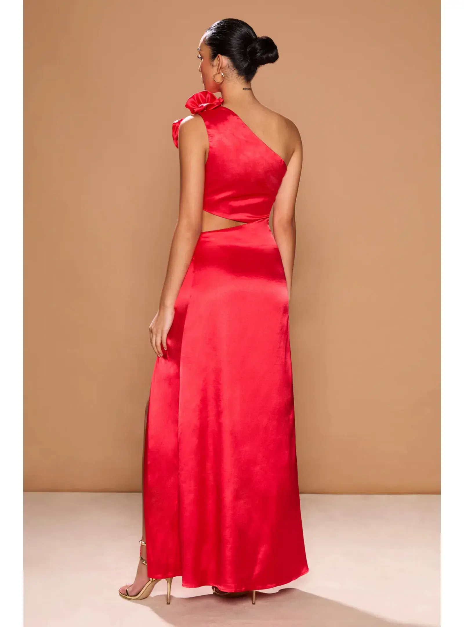 Sonya Moda Ravello Maxi Dress in Sorrento Red Size AU 10 - Image 5
