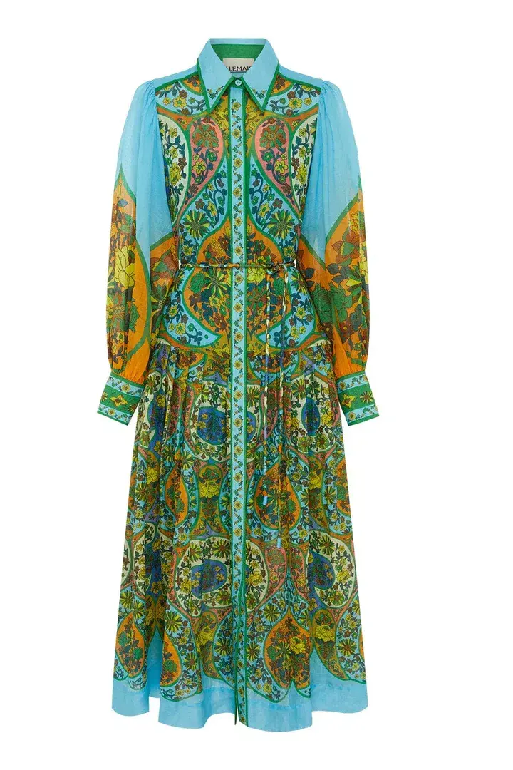 Alemais Sofie Shirtdress Multi Size 16 - Image 7