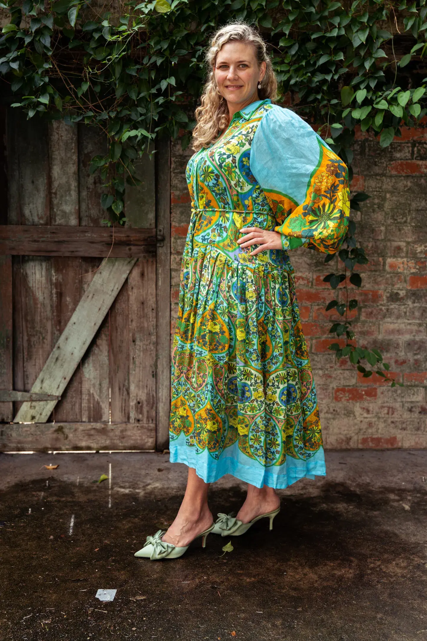 Alemais Sofie Shirtdress Multi Size 16 - Image 2