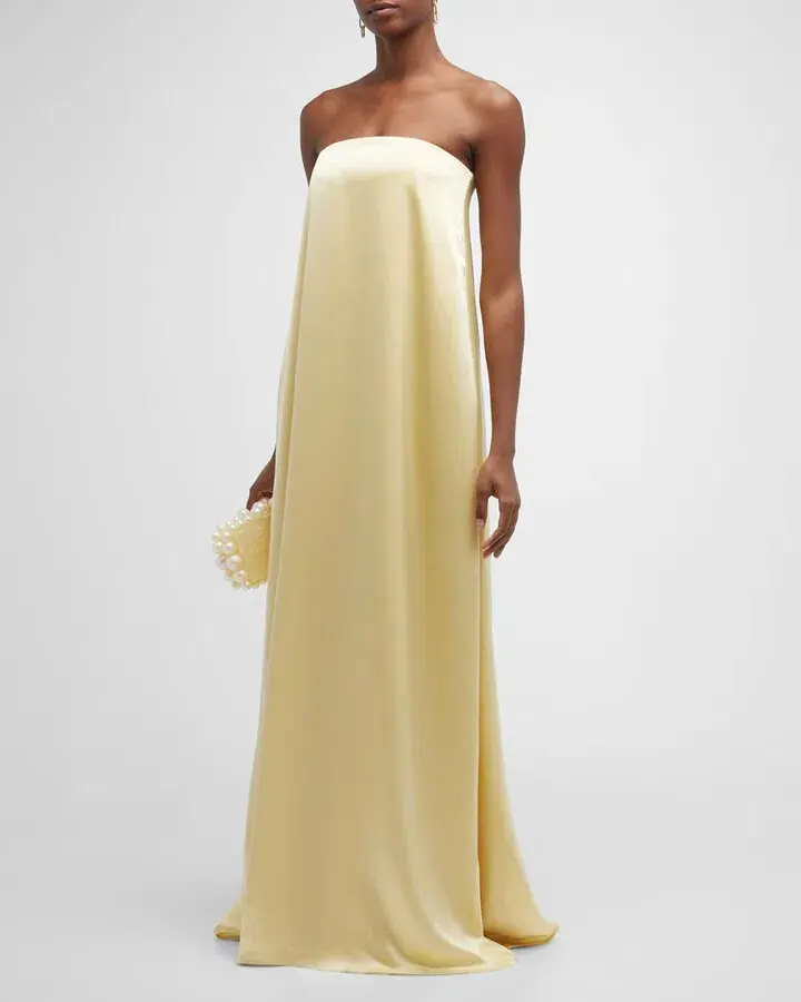 Anna Quan Delfina Maxi Dress Champagne Yellow Size 14 - Image 6