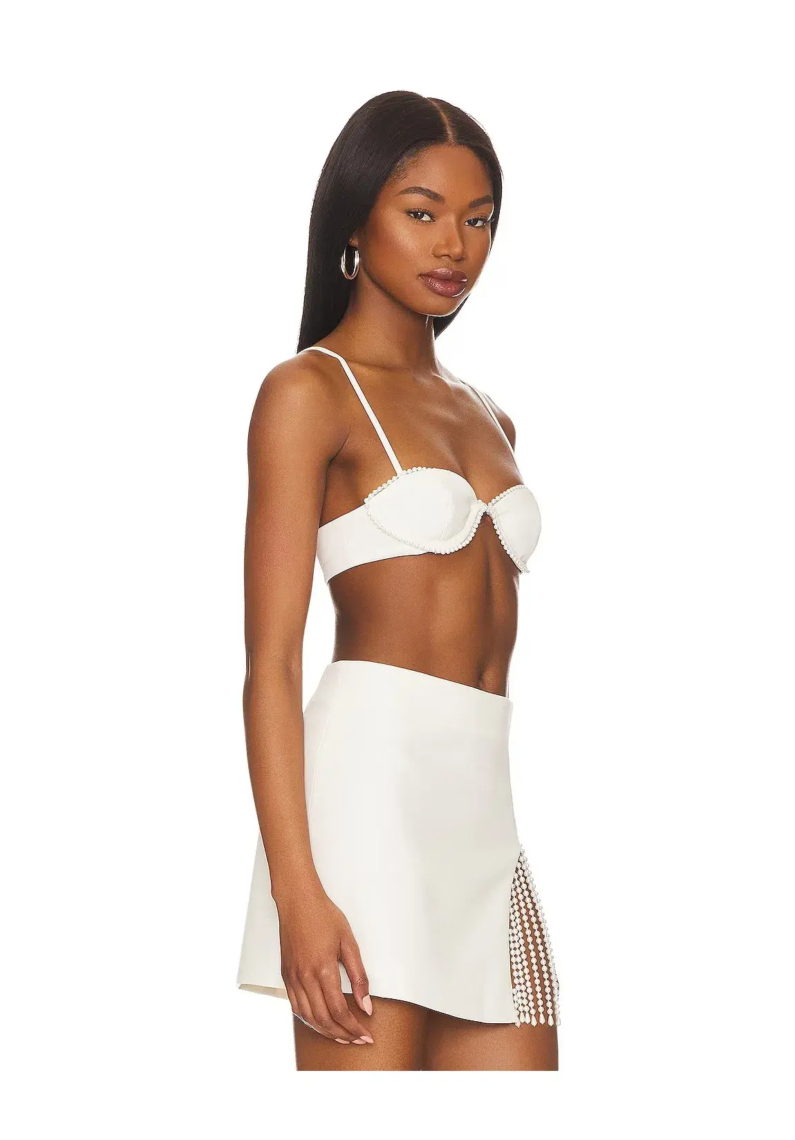 Camila Coelho Camila Bralette Ivory Size 8 - Image 2
