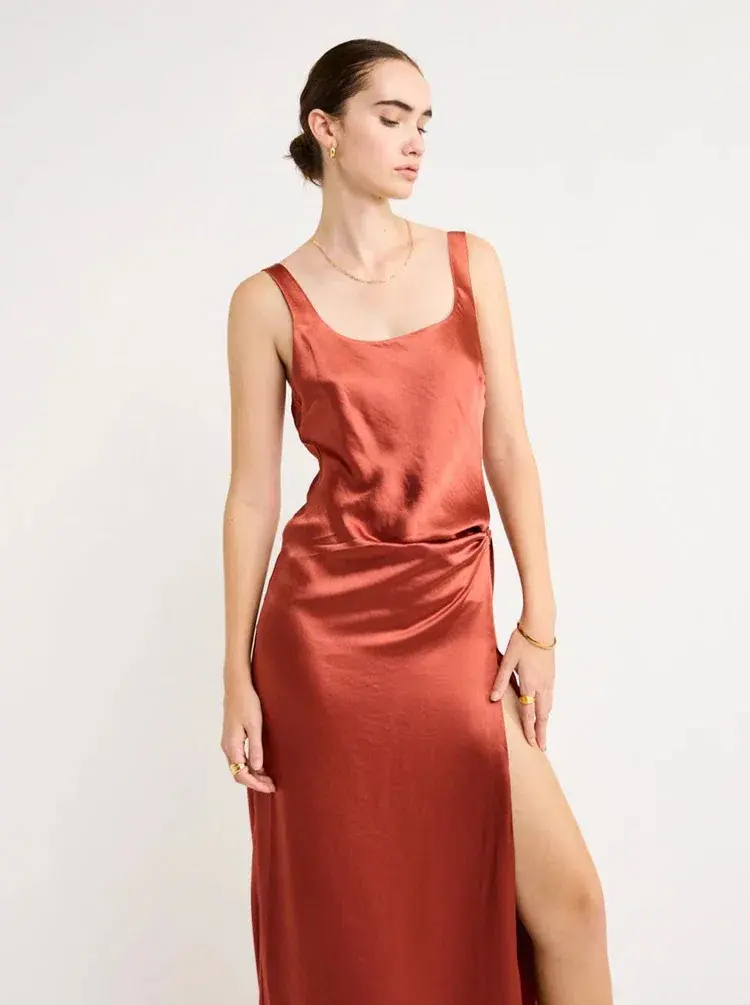 Anna Quan Etta Dress Bruschetta Size 8 - Image 4